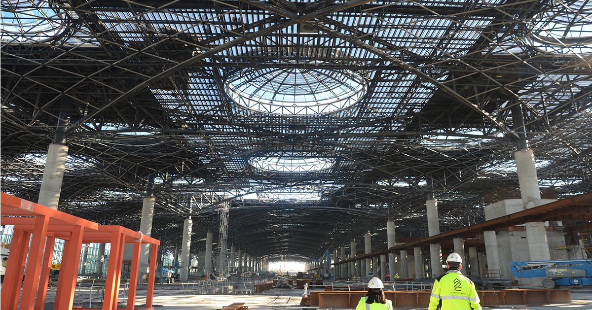 İstanbul Grand Airport Terminal Ana Bina Çatı Altı Asma Tavan İmalat ve Montaj İşleri